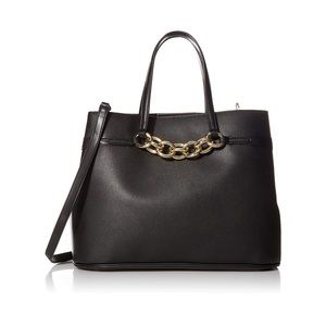 Calvin Klein Evelyn Daytona Leather Tote